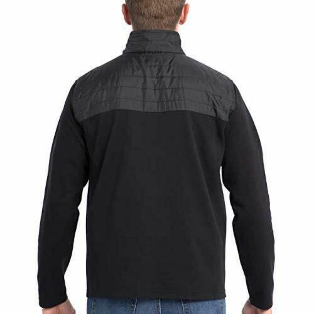 Men's Eddie Bauer Lightweight Mixed Media 1/4 Zip - Picture 2 of 6